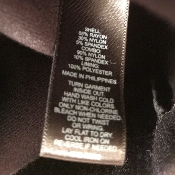 NWT Express Peplum Dress-Black-Size 10 - Picture 7 of 8